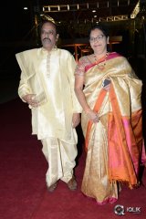 Celebs at Prasad V Potluri Daughter Half Saree Function